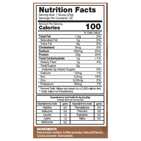 Organic Pea Protein Isolate
