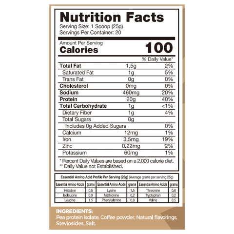 Organic Pea Protein Isolate